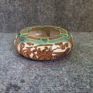 Vintage Asian Ashtray Clay